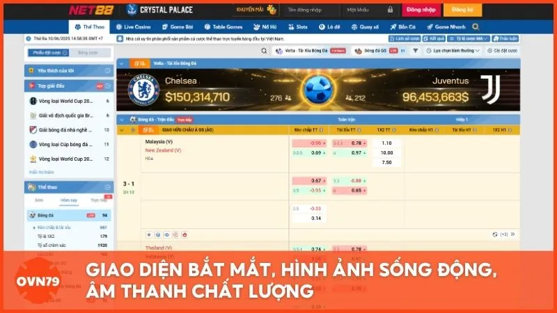 Giao diện bắt mắt, hình ảnh sống động, âm thanh chất lượng