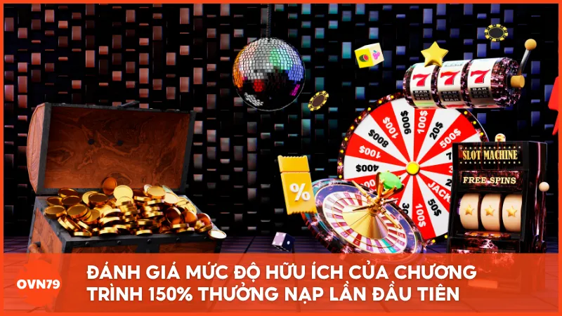 Đánh giá mức độ hữu ích của chương trình 150% thưởng nạp lần đầu tiên