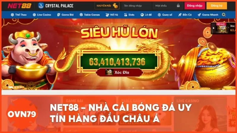 NET88 - Nhà cái bóng đá uy tín hàng đầu Châu Á