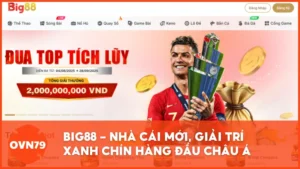 BIG88 - Nhà cái mới, giải trí xanh chín hàng đầu Châu Á